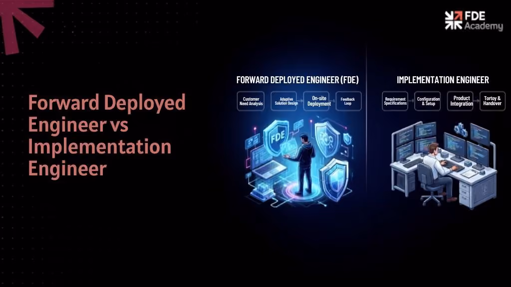 Forward Deployed Engineer vs Implementation Engineer: What's the Real Difference?