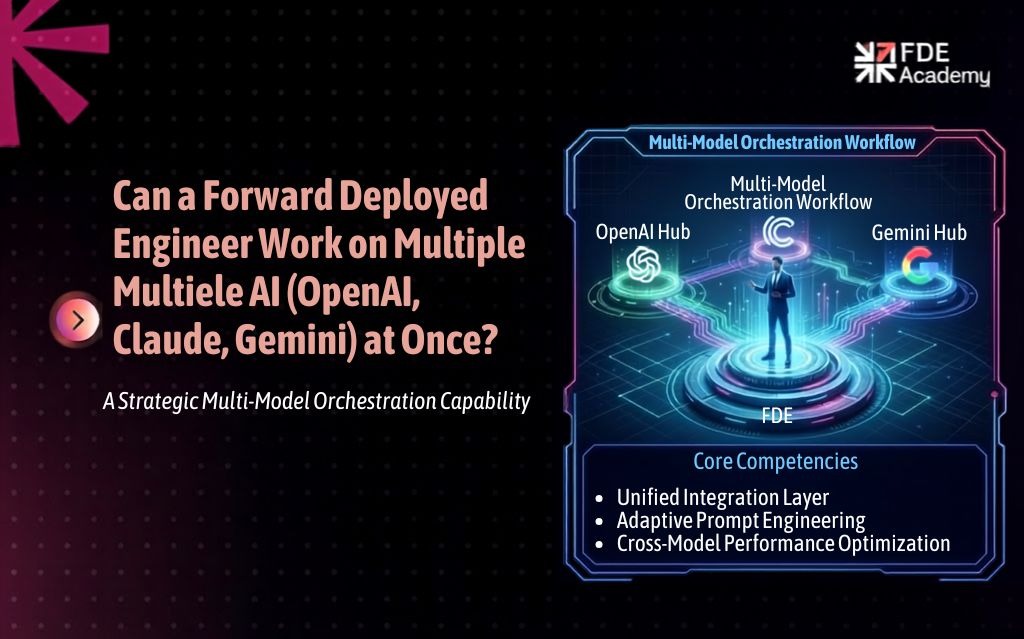 Can a Forward Deployed Engineer Work on Multiple AI Models (OpenAI, Claude, Gemini) at Once?