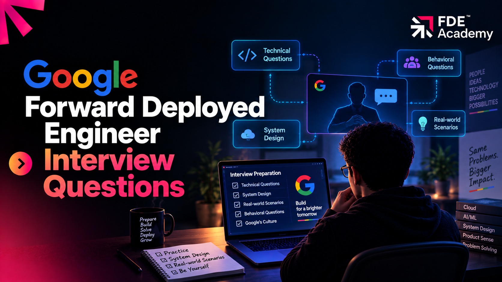 Google Forward Deployed Engineer Interview Questions 