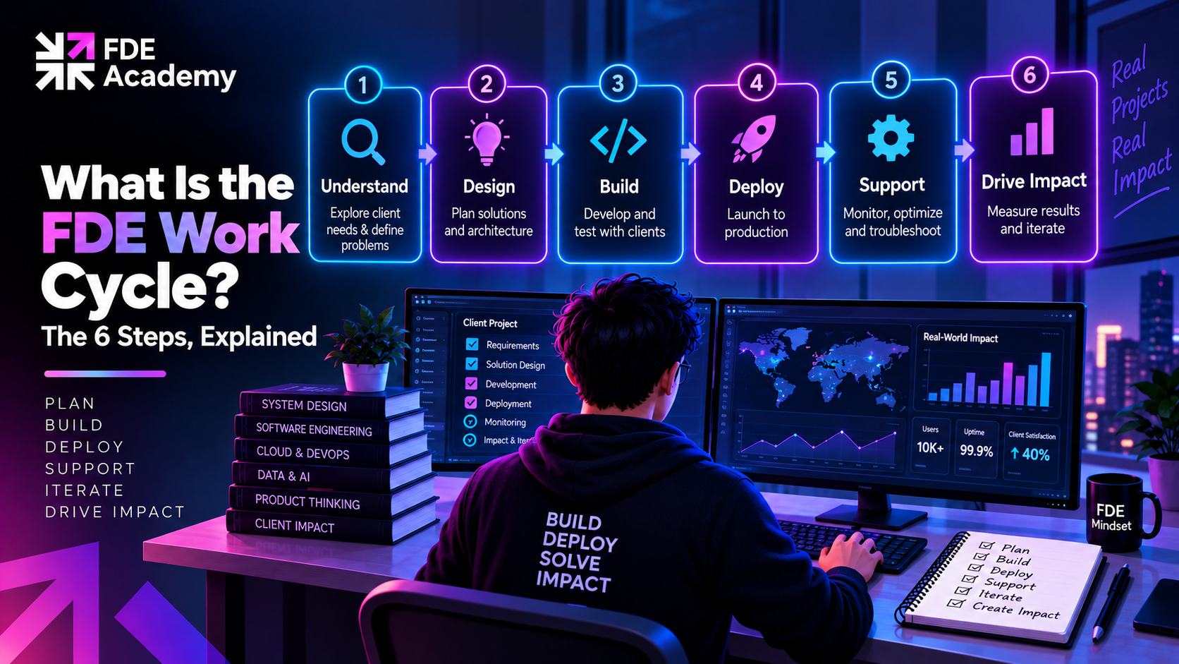What Is the FDE Work Cycle? The 6 Steps, Explained