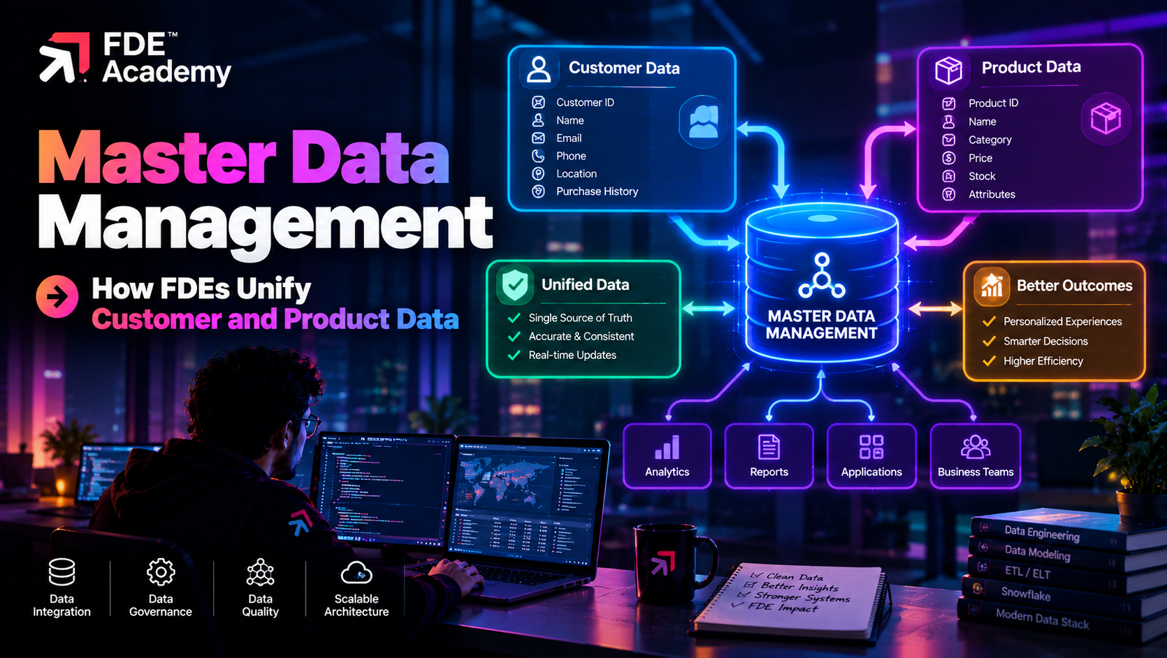 Master Data Management: How FDEs Unify Customer and Product Data