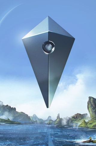 A Layrium jewel in a sci-fi fantasy context