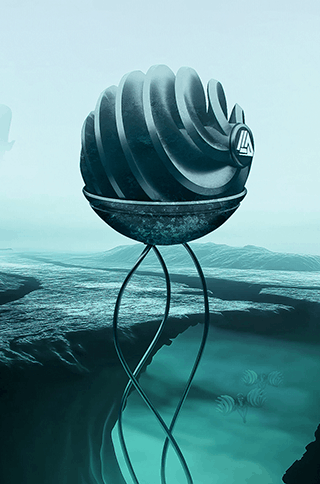 A Layrium jewel in a sci-fi fantasy context