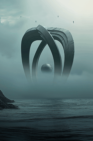 A Layrium jewel in a sci-fi fantasy context