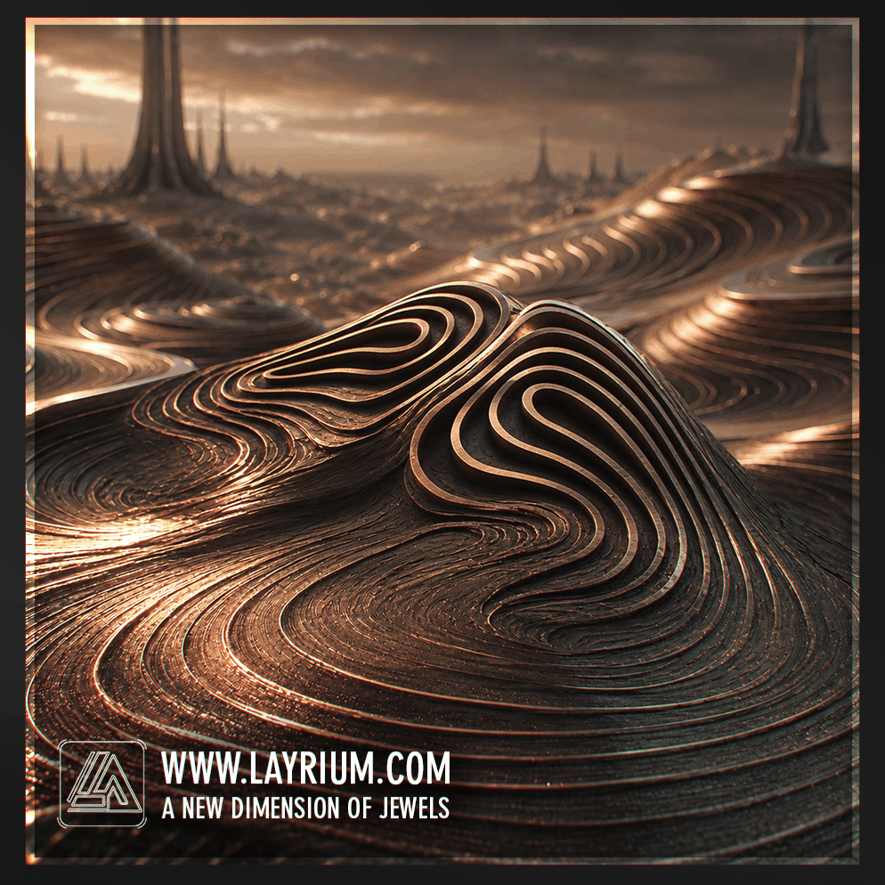 Layrium jewelry Spline Ring Concept-Art