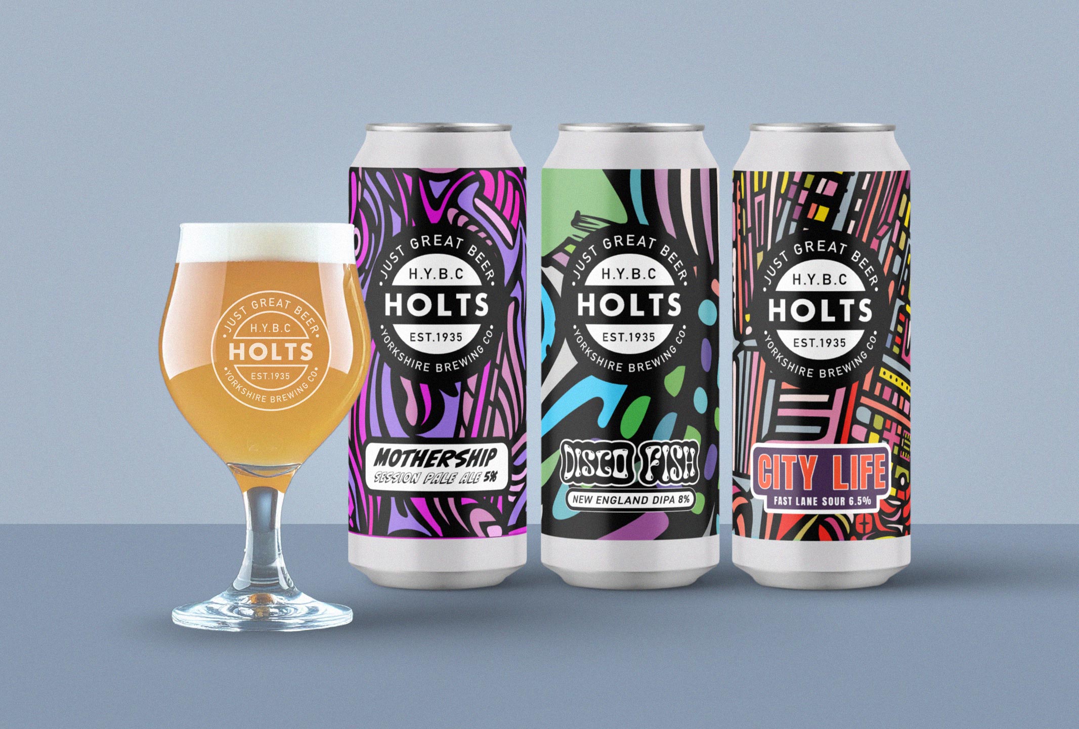 Packaging and label design concept mockup