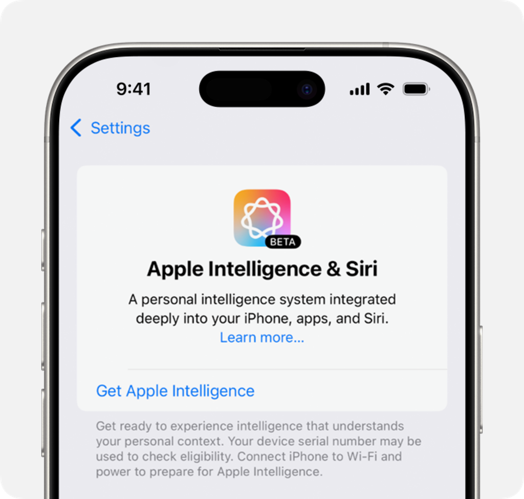 Apple Intelligence 