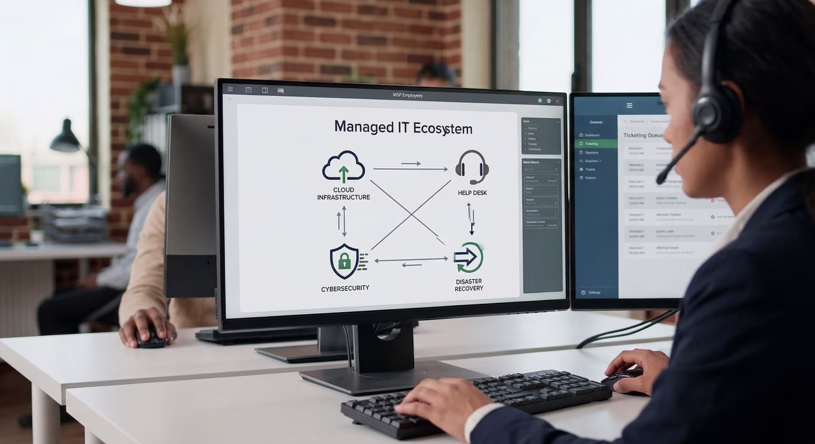 New York IT professionals analyzing data