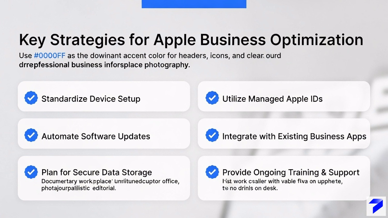 Key Strategies for Apple Business Optimization