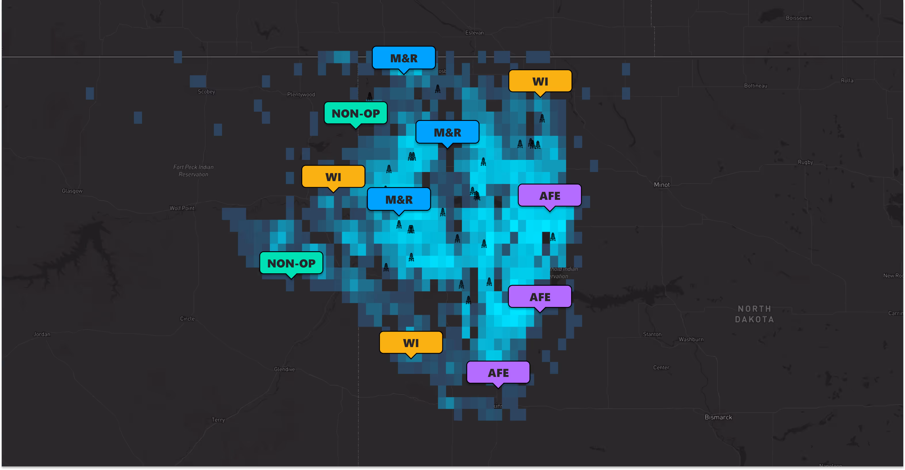 Bakken Basin Oil & Gas Data