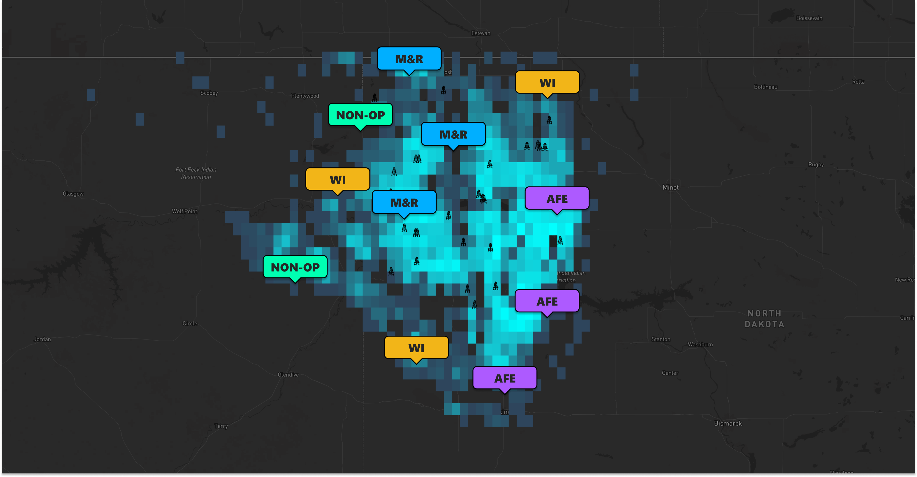 Bakken Basin Oil & Gas Data