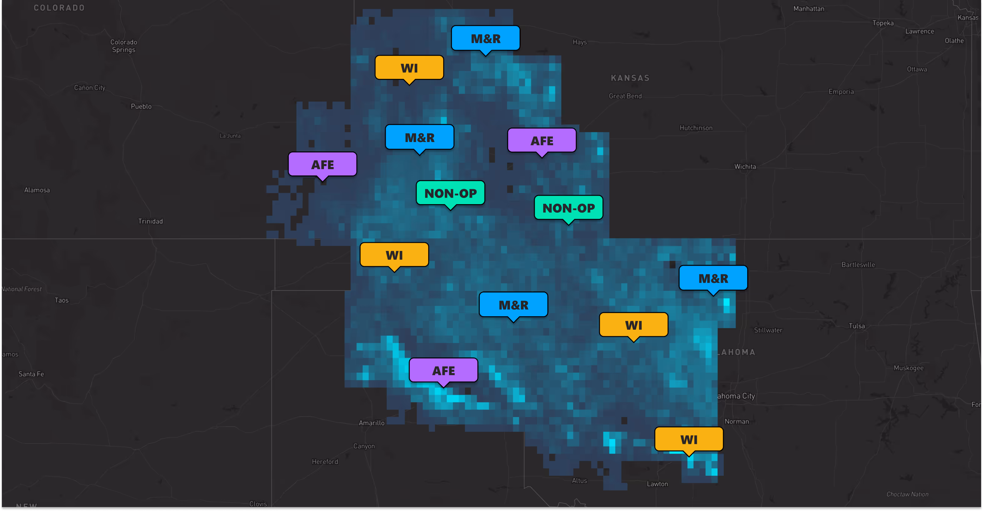 Anadarko Basin Oil & Gas Data
