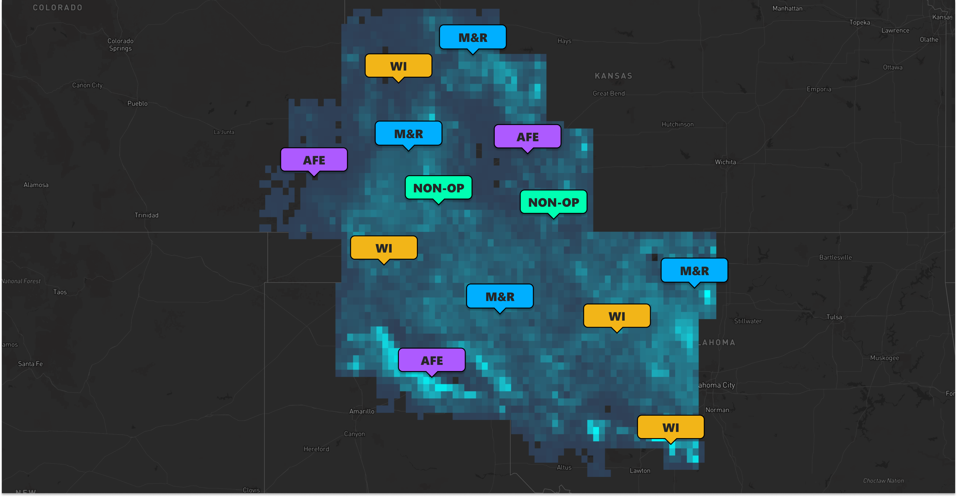 Anadarko Basin Oil & Gas Data