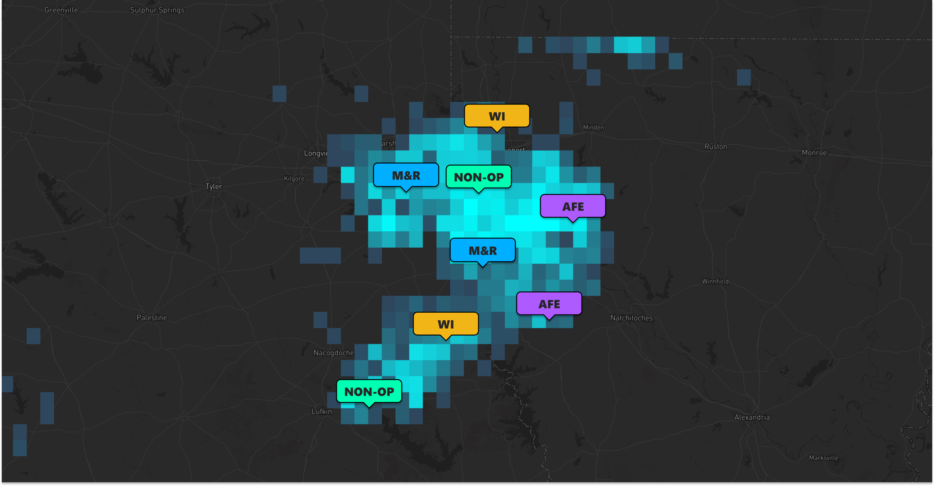 Haynesville Shale Oil & Gas Data