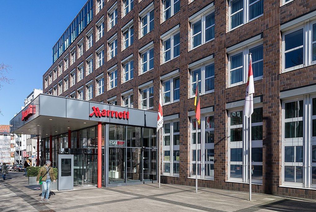 Marriott were fined for GDPR breaches. Chino.io helps eHealth companies avoid these risks. Image from Wikimedia