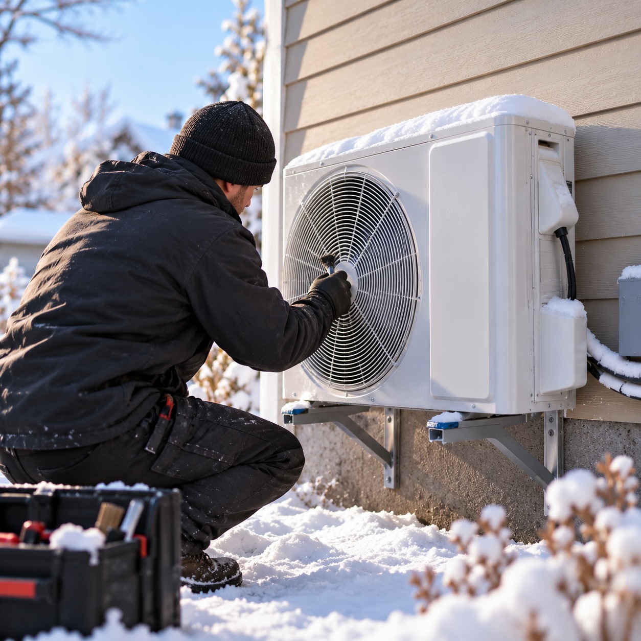 Entretien d'une thermopompe avant la saison hivernale