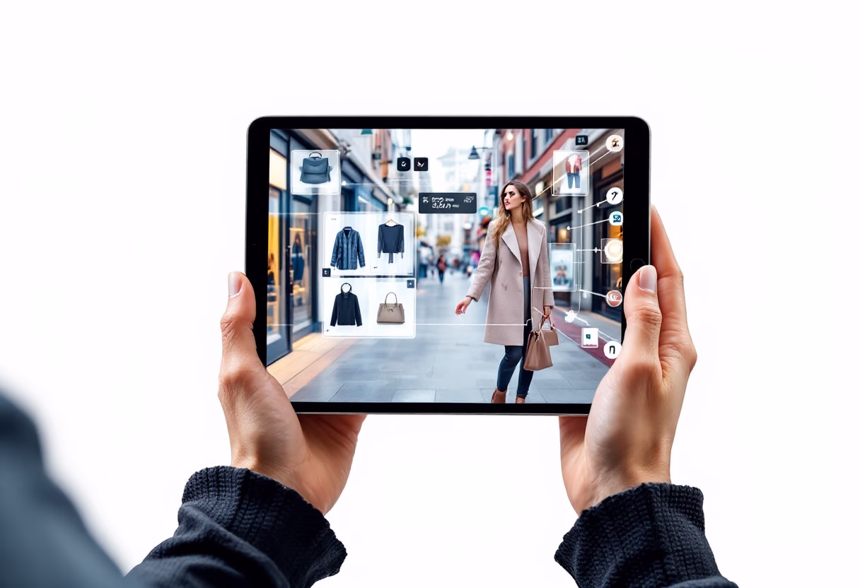 image of an ar shopping application for an e-commerce business