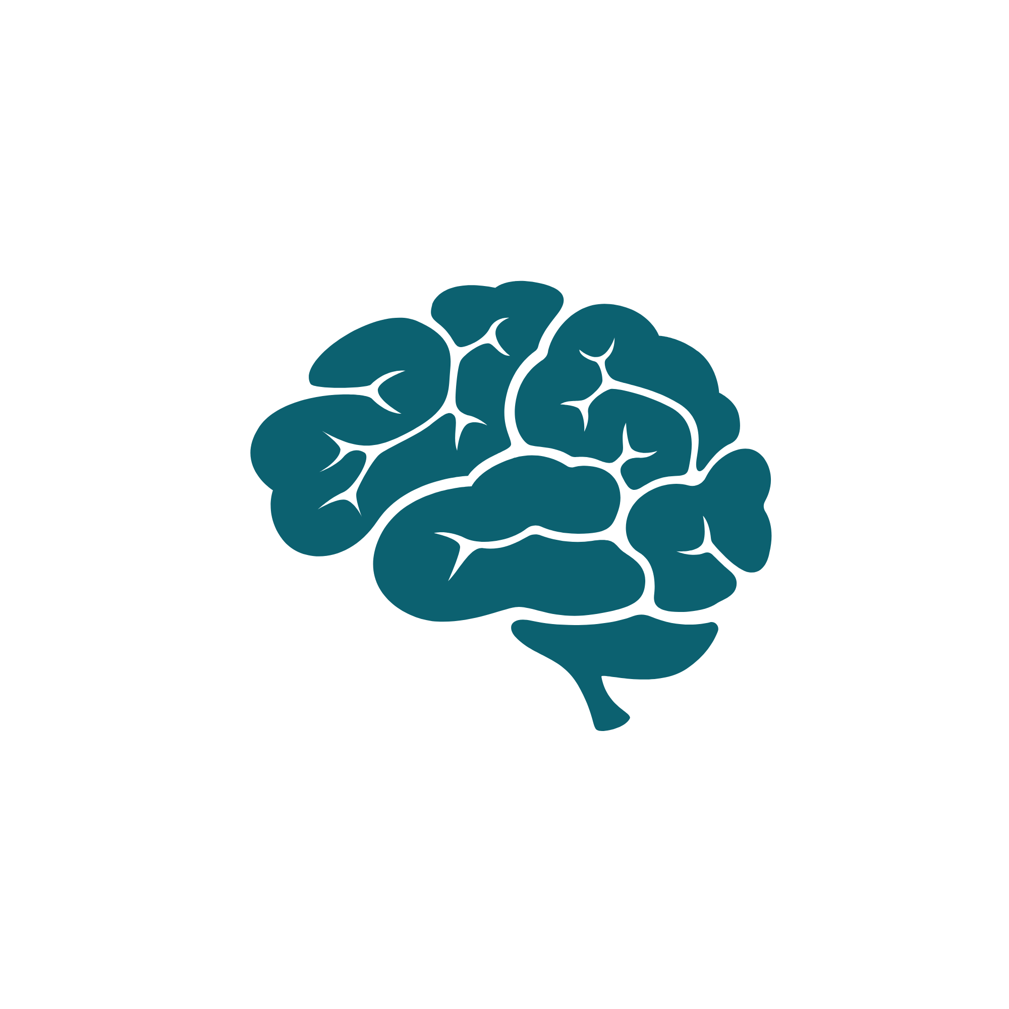 cerveau qui représente la migraine
