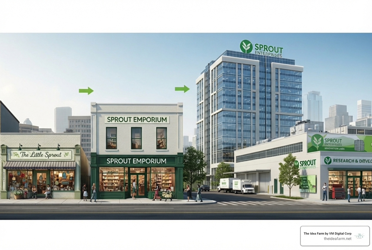 of a flowchart showing a small store scaling up to a large enterprise on the same platform. - magento ecommerce development houston of a flowchart showing a small store scaling up to a large enterprise on the same platform. - magento ecommerce development houston