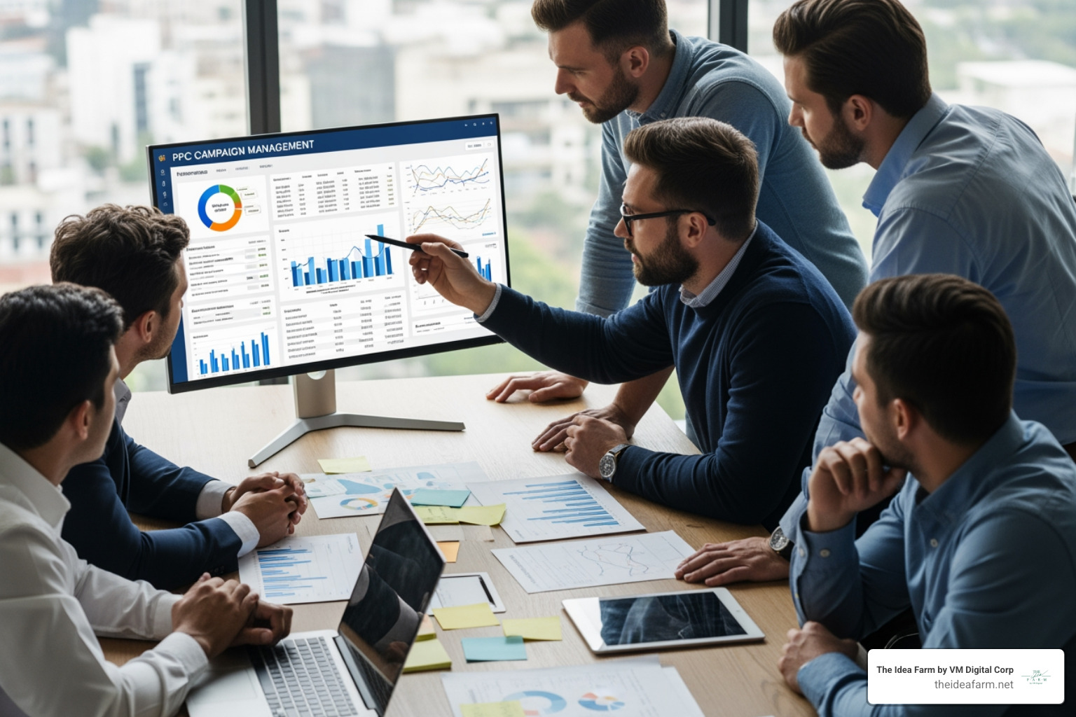 of a split-screen showing an ad on one side and a perfectly matched landing page on the other - PPC campaign management