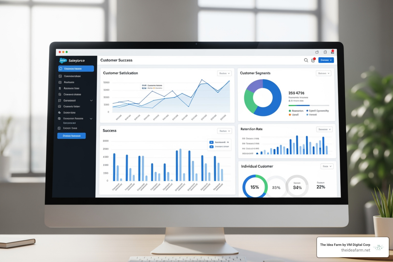 customer success dashboard salesforce