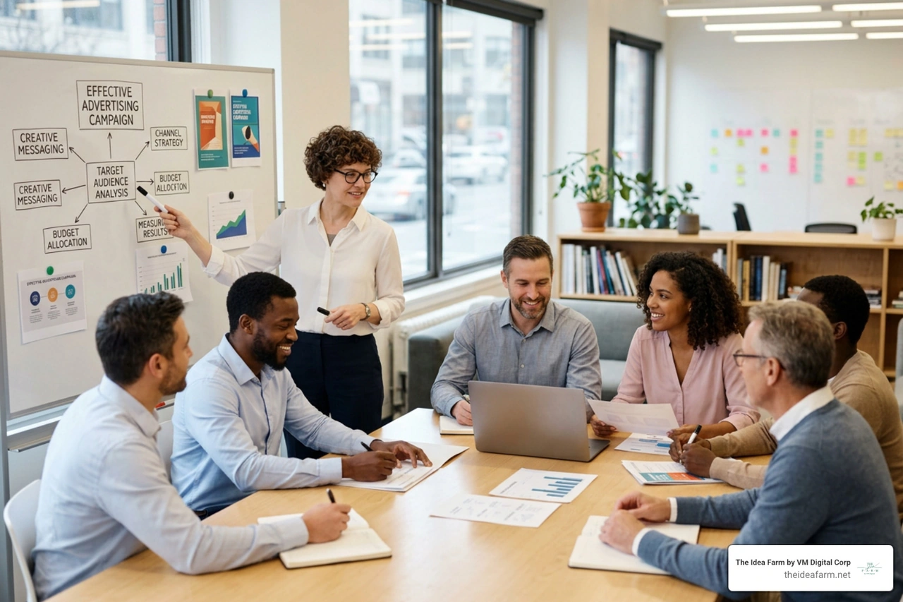 A clean and high-converting ad layout showing a clear headline, strong image, and bold call to action A clean and high-converting ad layout showing a clear headline, strong image, and bold call to action