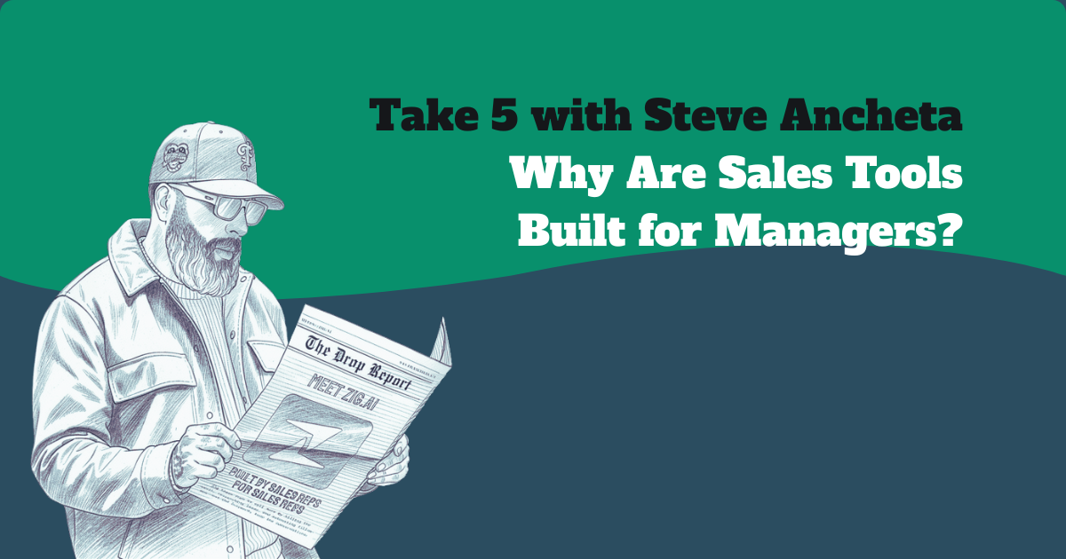 Why Sales Tools Are Built for Managers, Not Reps (And How We're Changing That)