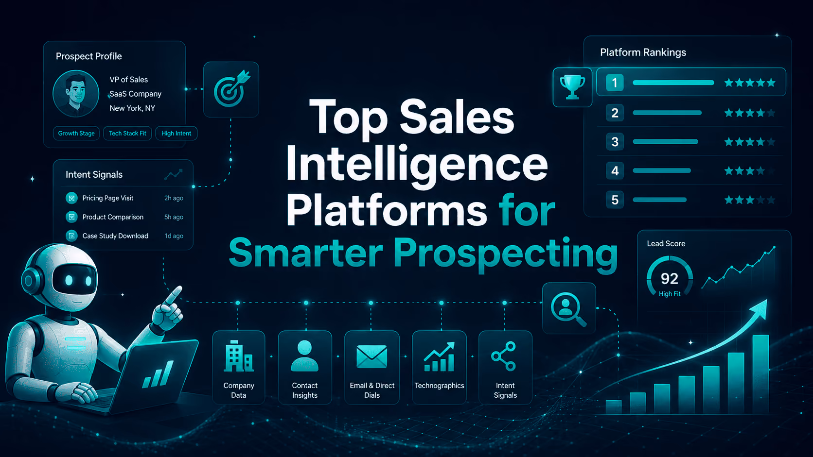 Sales Intelligence Tools: Top Platforms Ranked