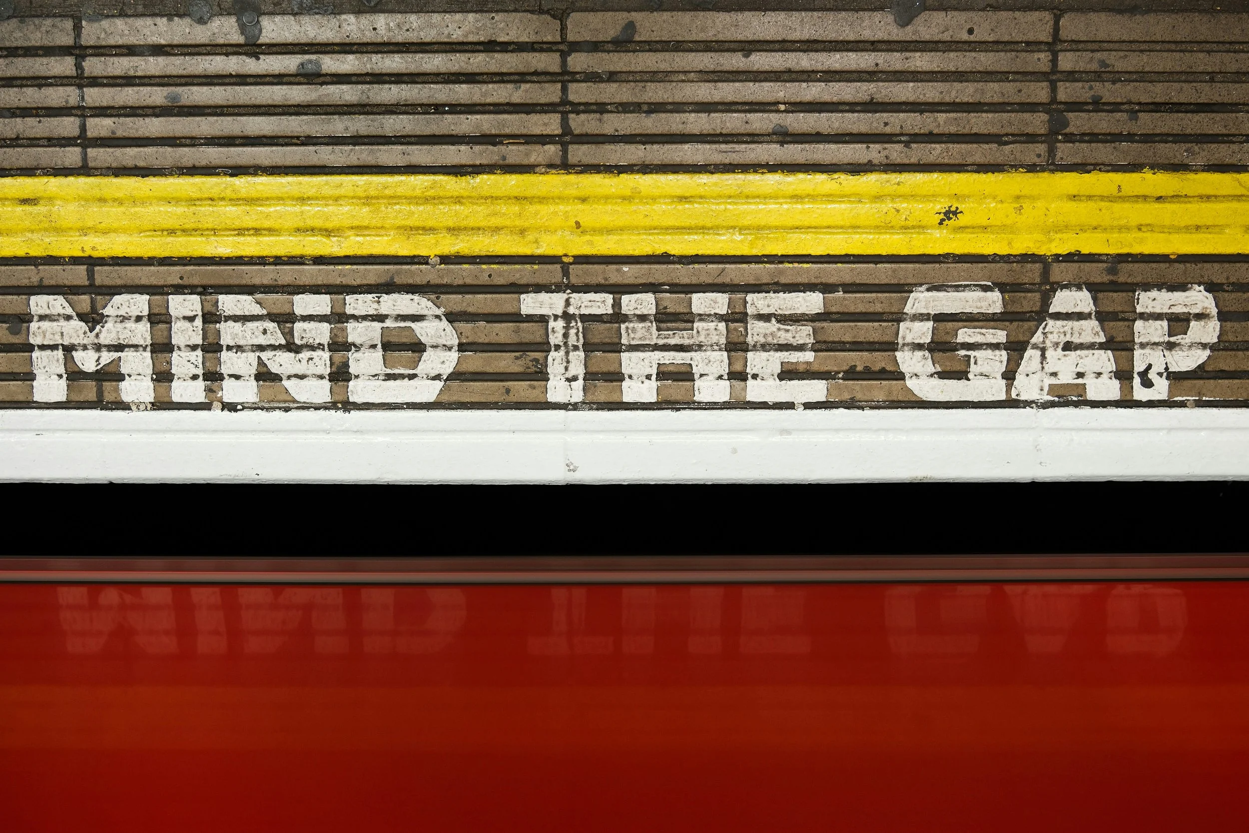 Photo of Mind the Gap Warning