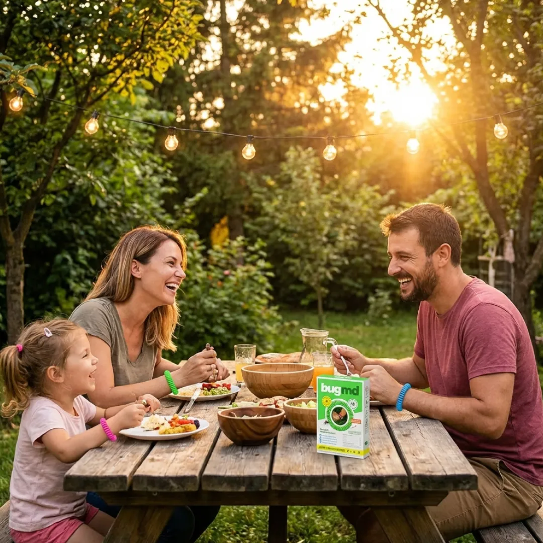 With the Bracelet – bite-free outdoors