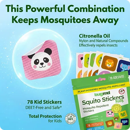 BugMD Squito Stickers Kids image 2