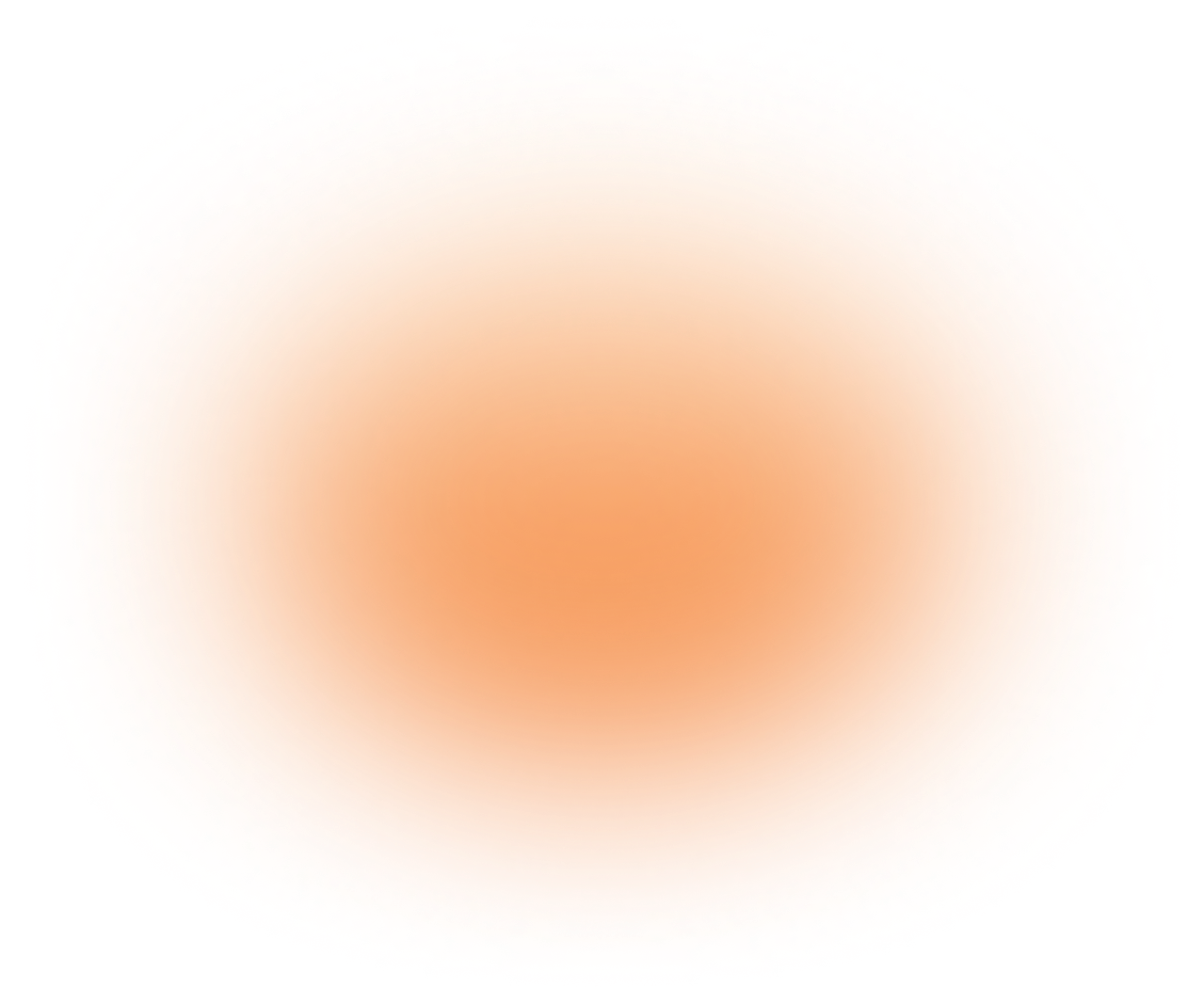 A orange blur background