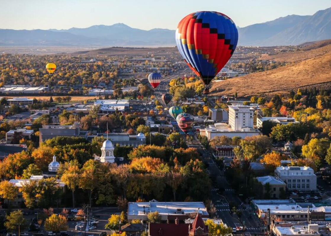 Hot Air Balloon in Carson City, NV