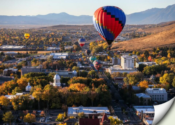 Hot Air Balloon in Carson City, NV