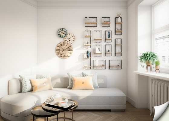 cozy minimalist room