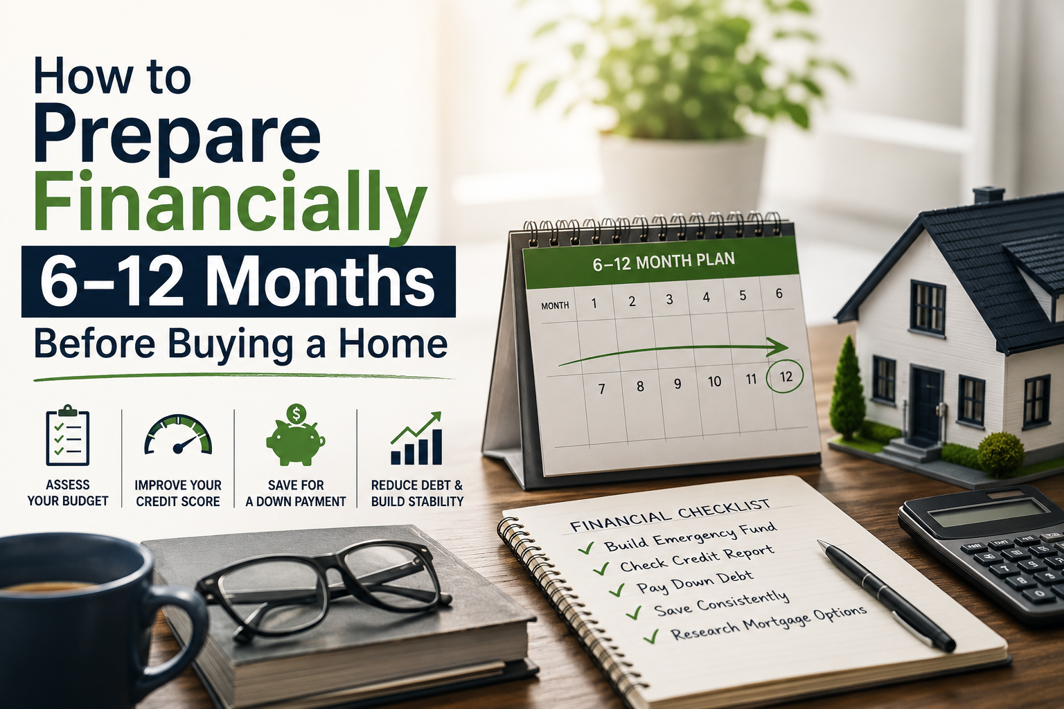 How to Prepare Financially 6–12 Months Before Buying a Home in Carson