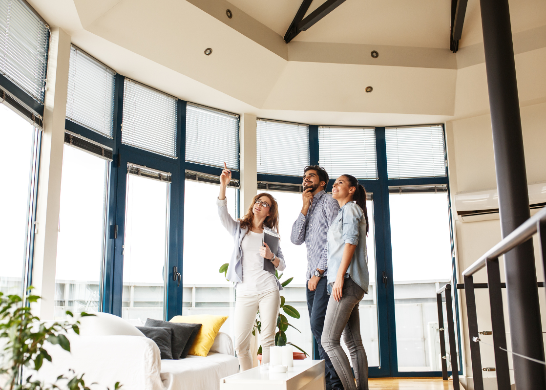 First-time home buyers exploring homes in Carson City Nevada