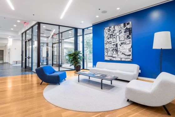 condominium reception area