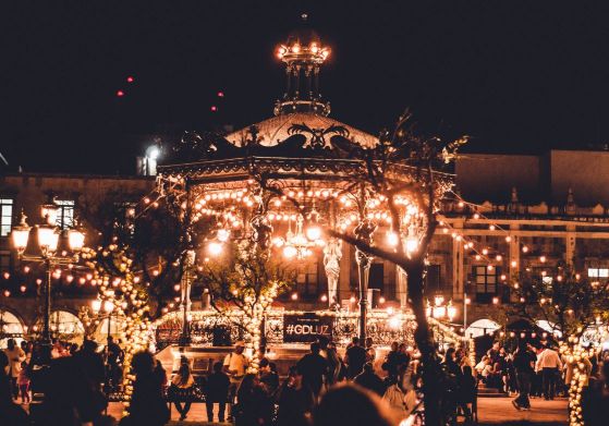 festival during the night