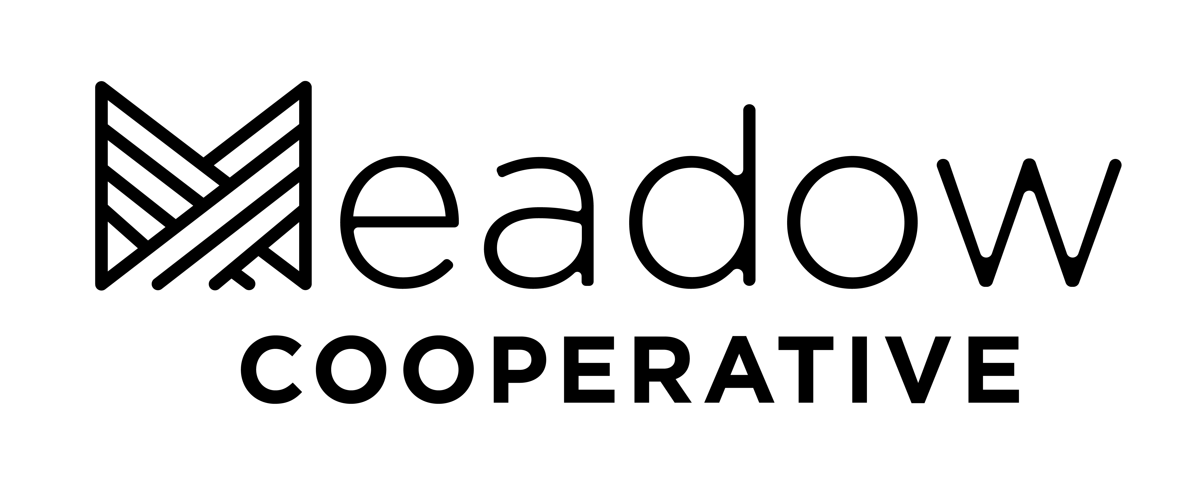 Meadow Logo Horizontal Black 