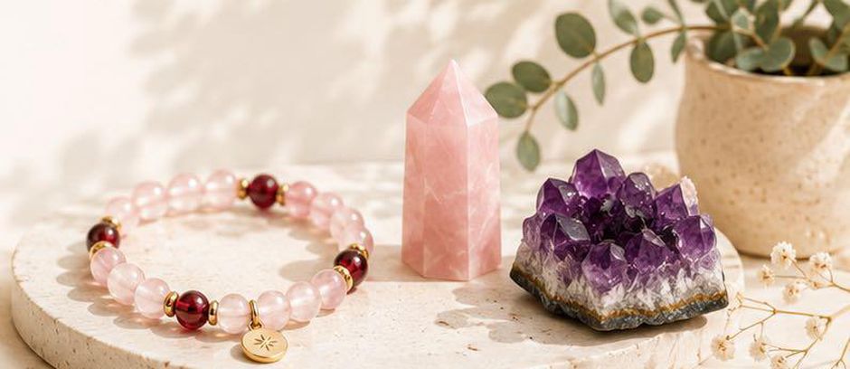 Crystal jewelry by The Time Energy