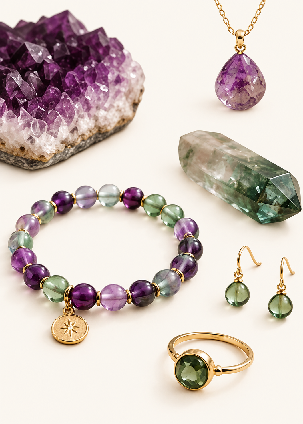 Peace & Healing crystal jewelry