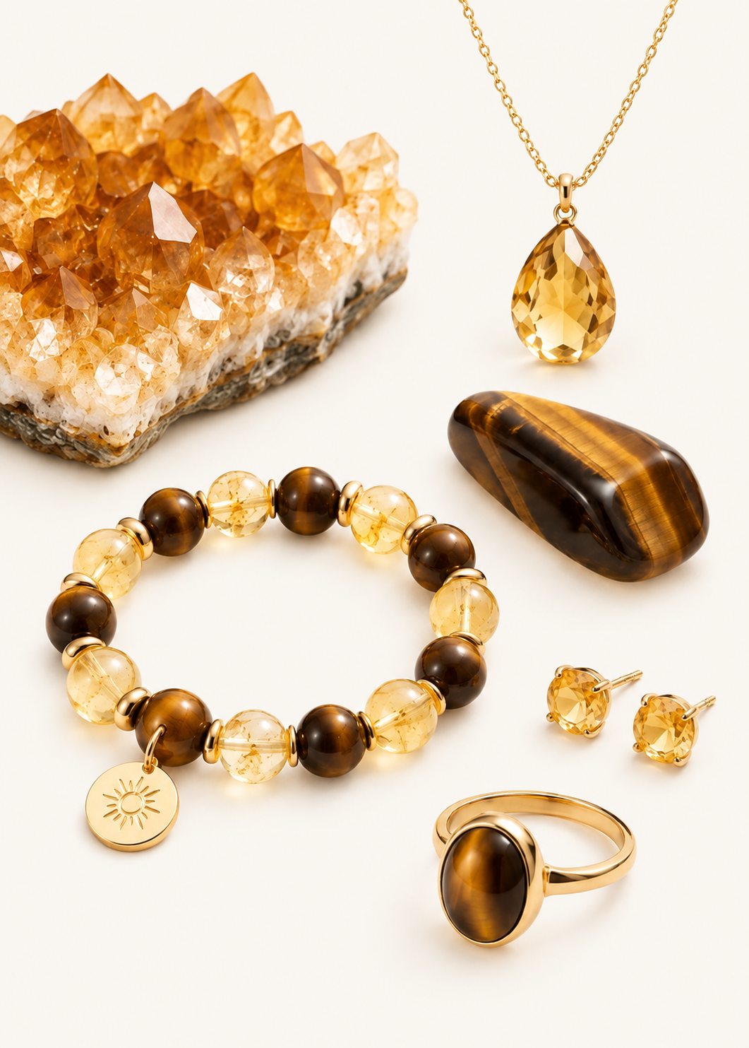 Wealth & Success crystal jewelry