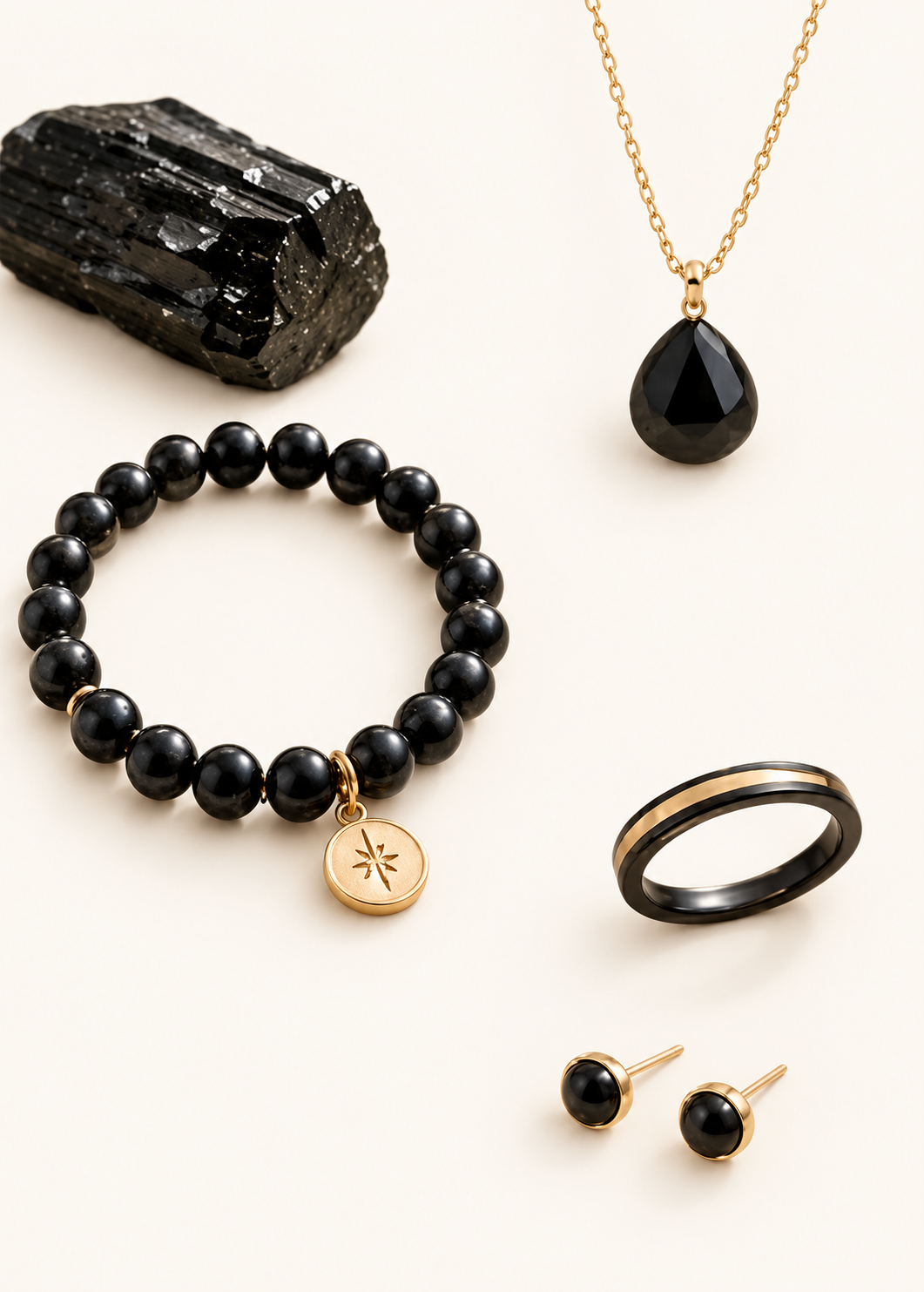 Protection & Balance crystal jewelry