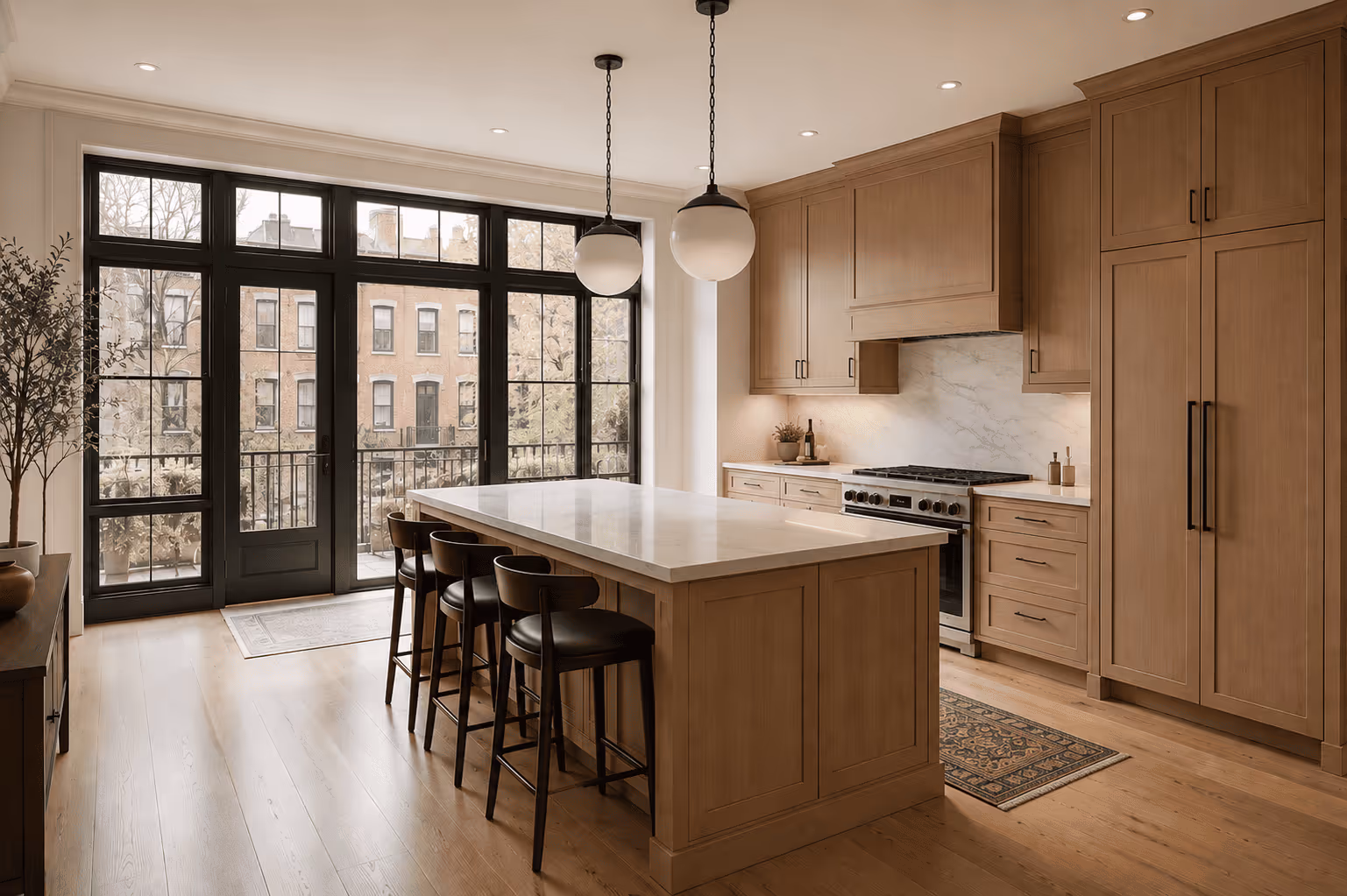 Brooklyn custom cabinetry and built-ins for a residential interior