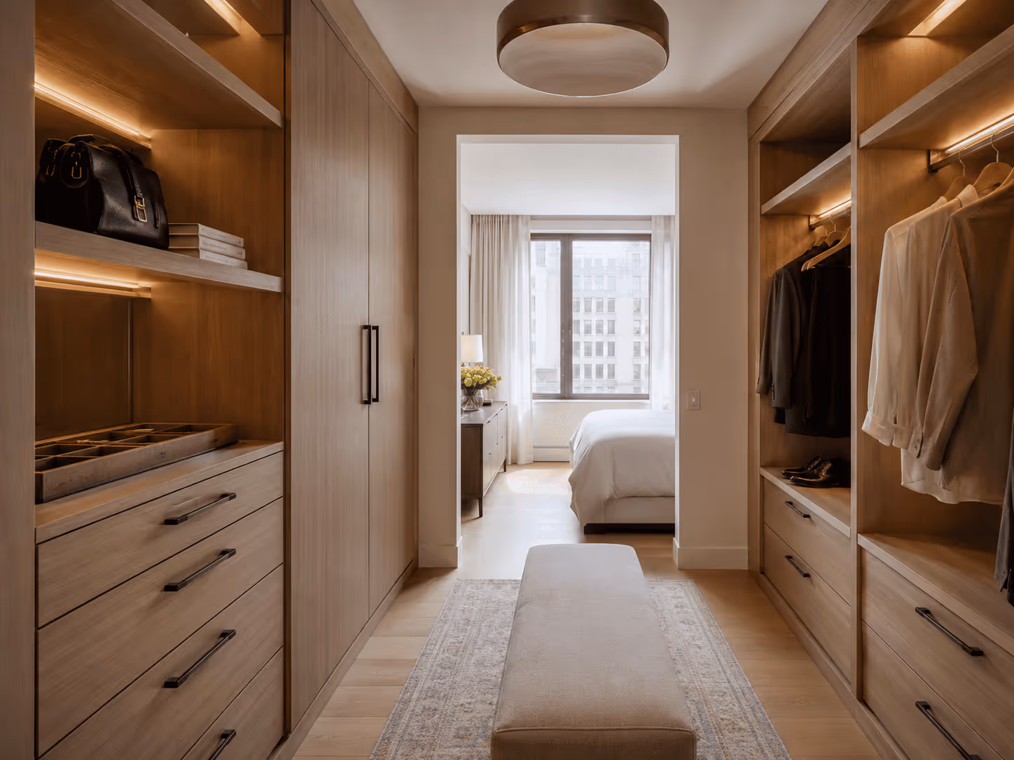 Upper East Side custom millwork and cabinetry for apartment living