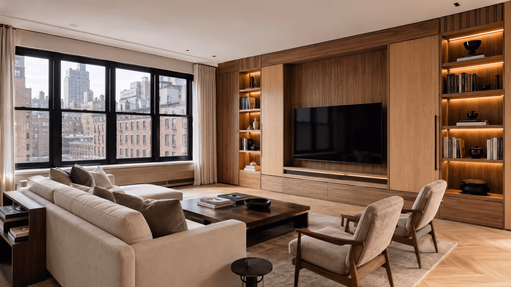 Upper East Side custom built-ins and cabinetry for a NYC residence