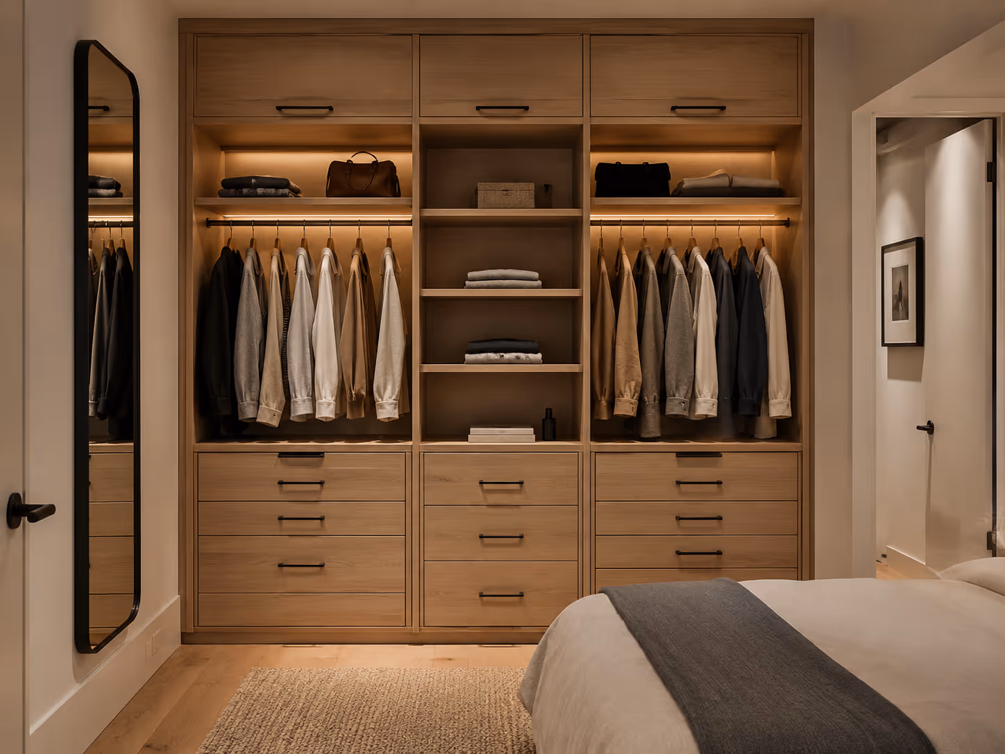 East Village custom millwork and built-in storage for a NYC home