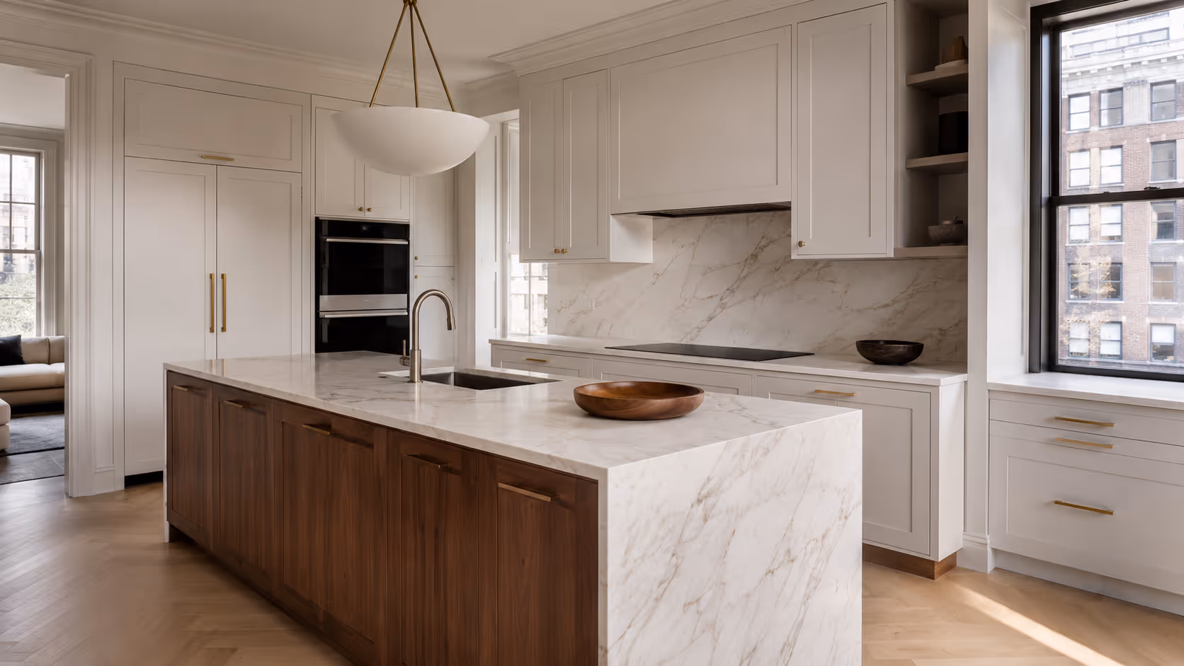 West Village custom millwork and cabinetry for a NYC home