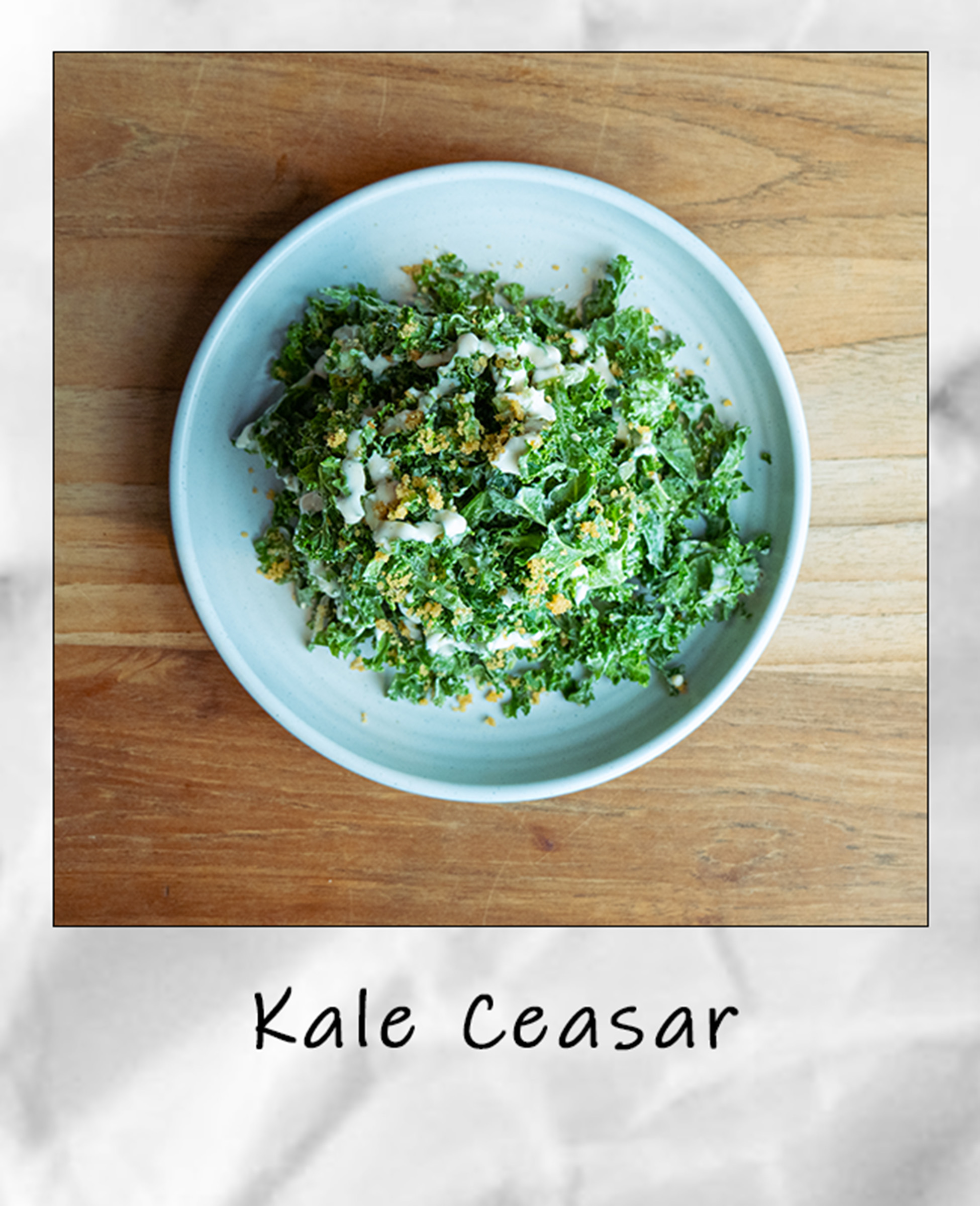 Stanzione kale caesar salad - fresh Italian food Miami